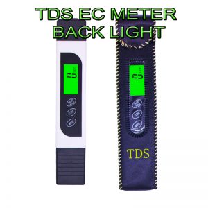 TDS EC METER BACKLIGHT AND TEMPERATURE (TDS-2) WHITE